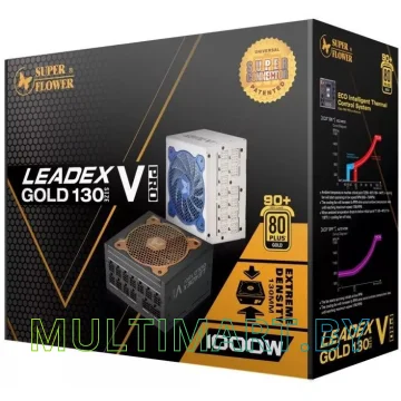 Блок питания Super Flower Leadex V Gold Pro Black 1000W SF-1000F14TG v2.0 картинка 8